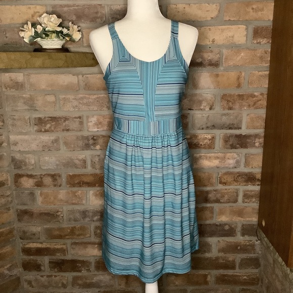 TEHAMA Dresses & Skirts - TEHAMA Activewear Striped Dress